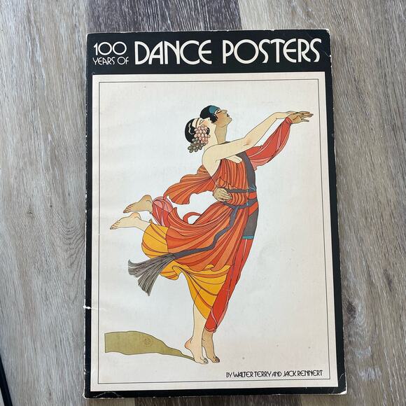 Vintage 100 years of dance posters (The Poster art library ) 1st edition